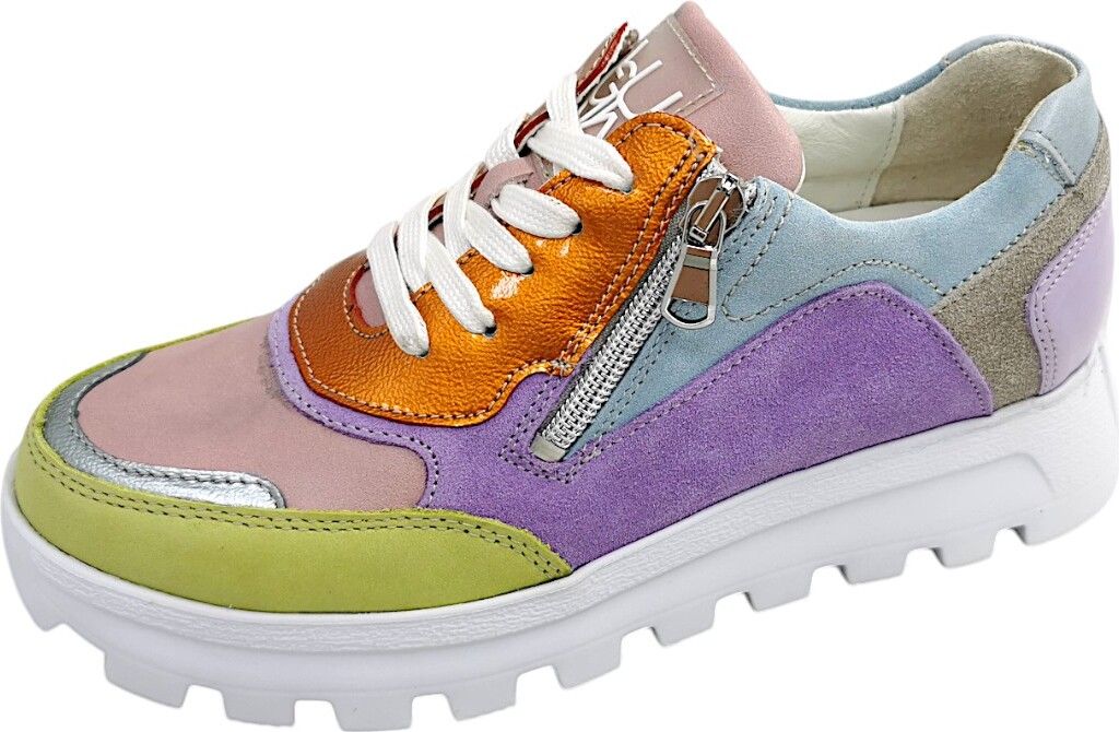 Waldläufer Damen Low Sneaker H-AJALA Mehrfarbig Leder Produktbild 37