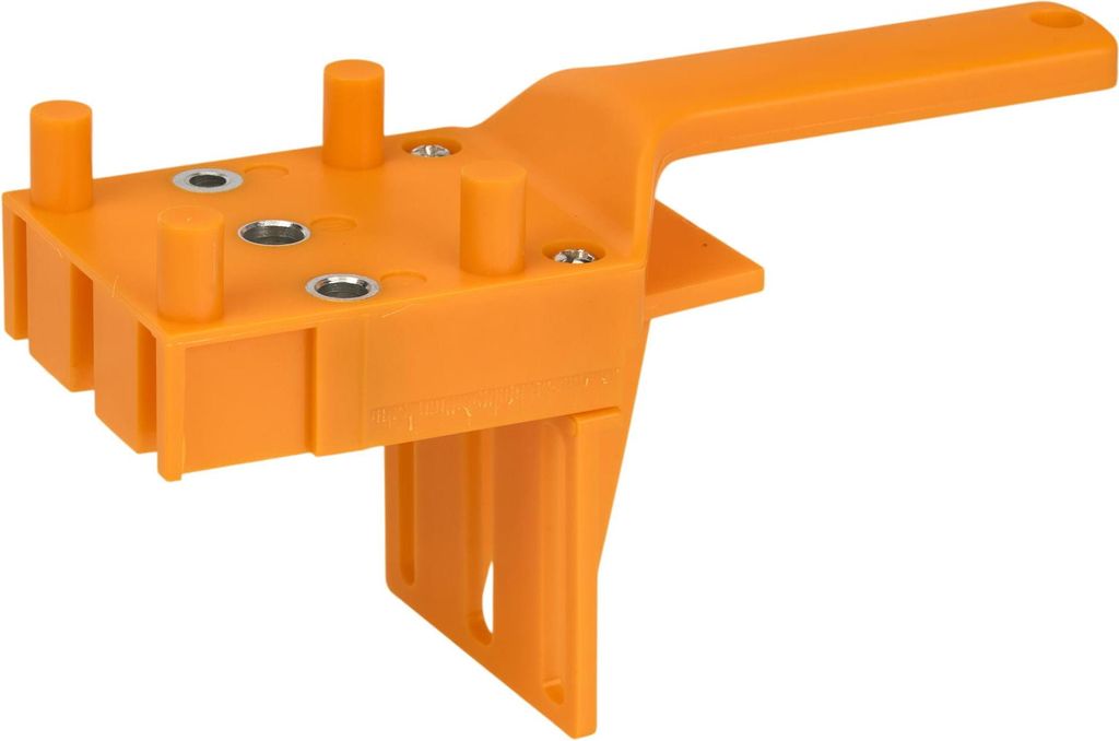 Kraft&Dele KD10570 Dübelschablone für Dübel und Stifte 6,8,10mm