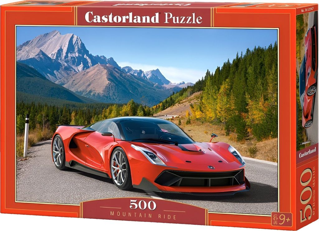CASTORLAND Puzzle 500 pz. Cavalcare le montagne Immagine del prodotto 