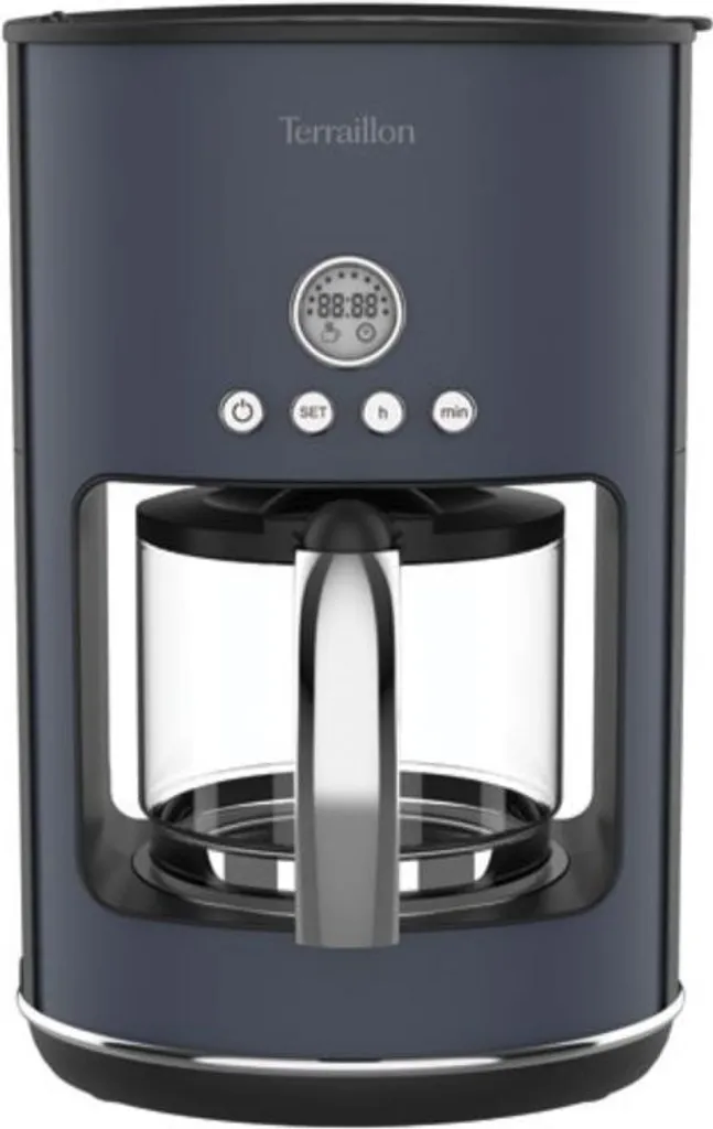 Cafetière Programmable 10-15 Tasses Terraillon New Moon - Finis les matins sans café