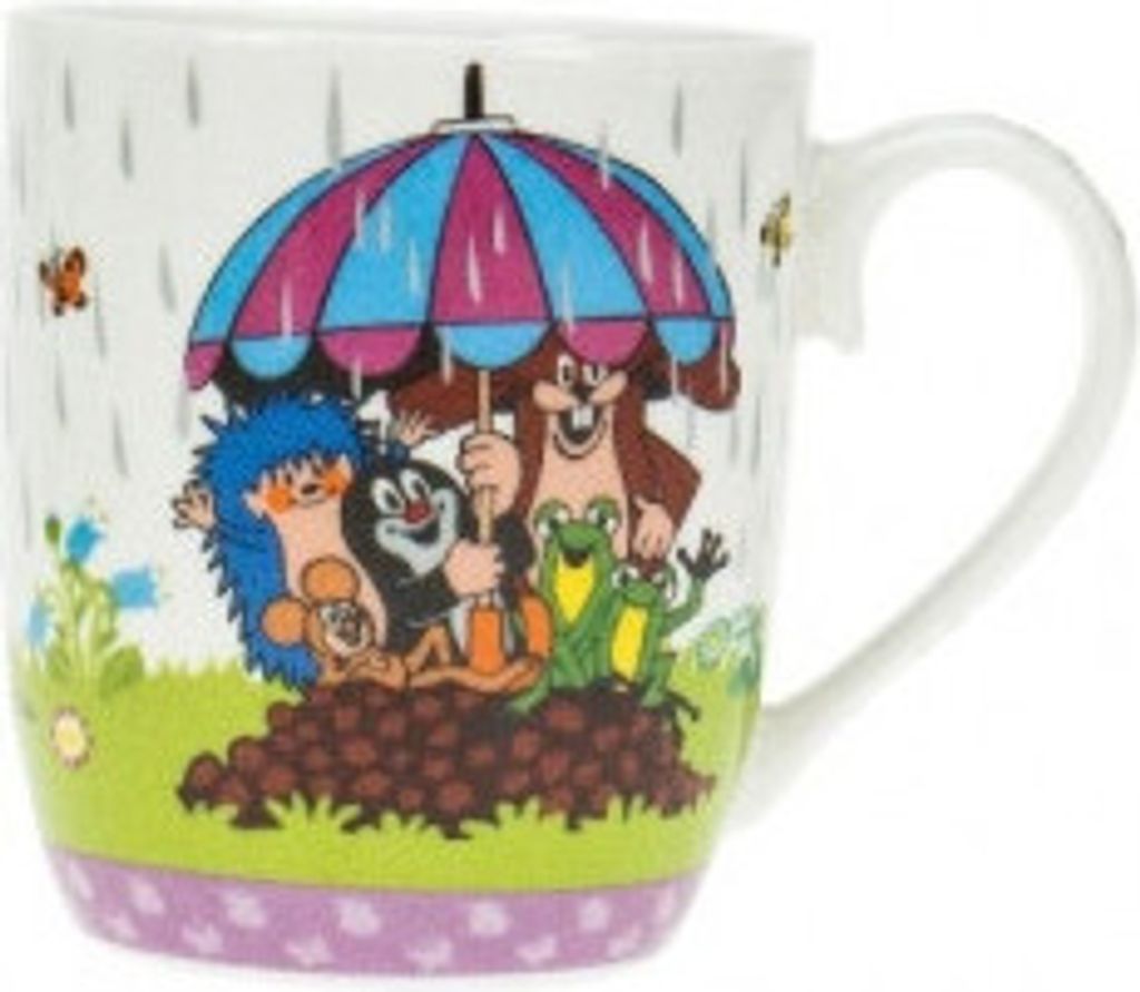 Trötsch Der kleine Maulwurf Kindertasse Regenschirm Produktbild 