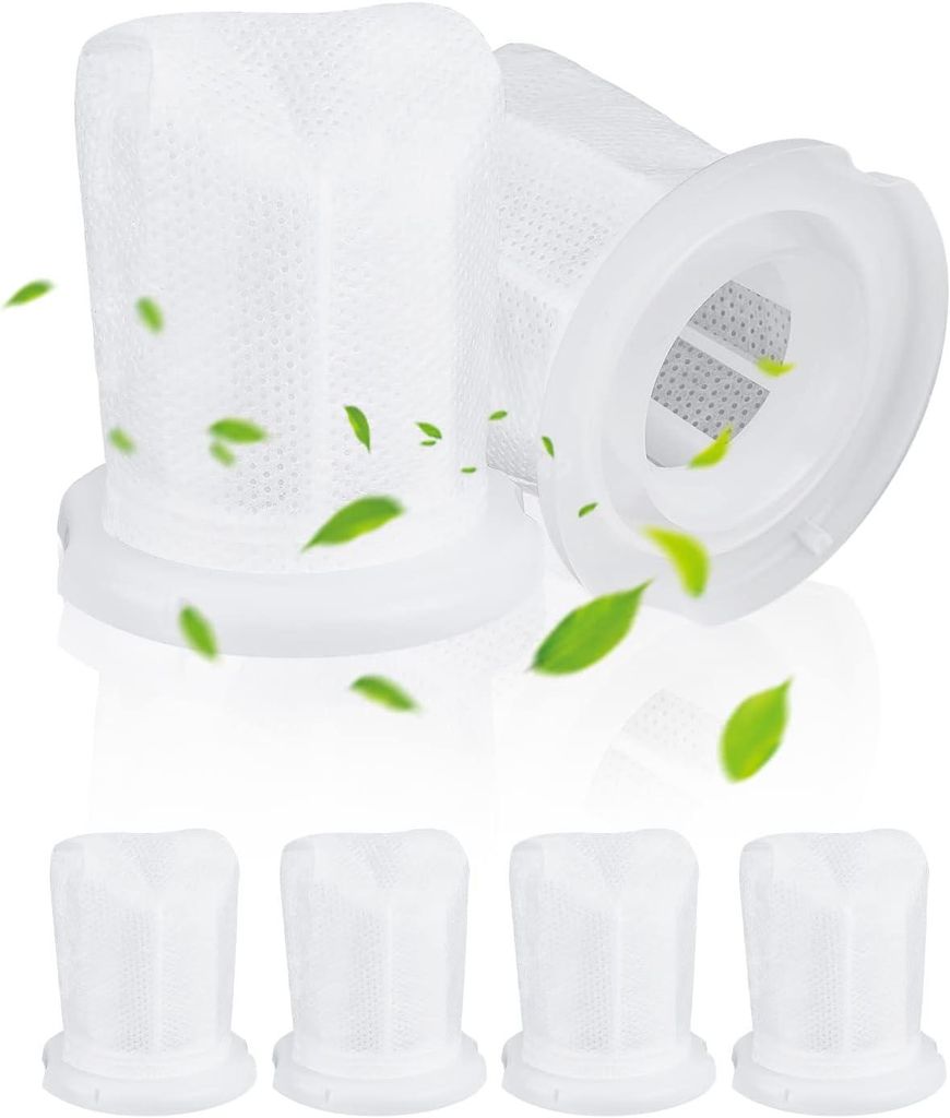 6 Stück Filter für Vorwerk Kobold VC100 Akku Staubsauger VC 100 Schmutzfilter Ersatzfilter für Vorwerk VC 100 Handstaubsauger