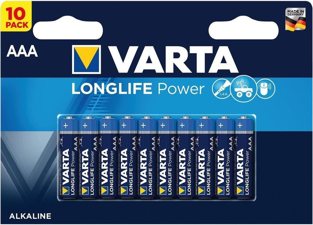 Varta High Energy AAA - 10 / Packung Produktbild 