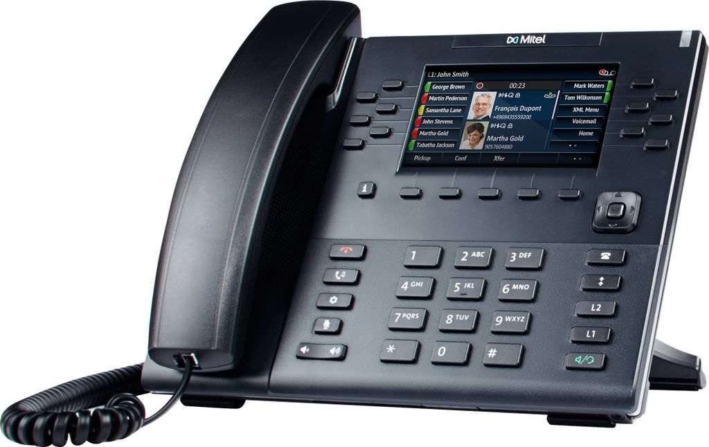 Mitel 6869 SIP Phone - VoIP-Telefon - dreiweg Anruffunktion