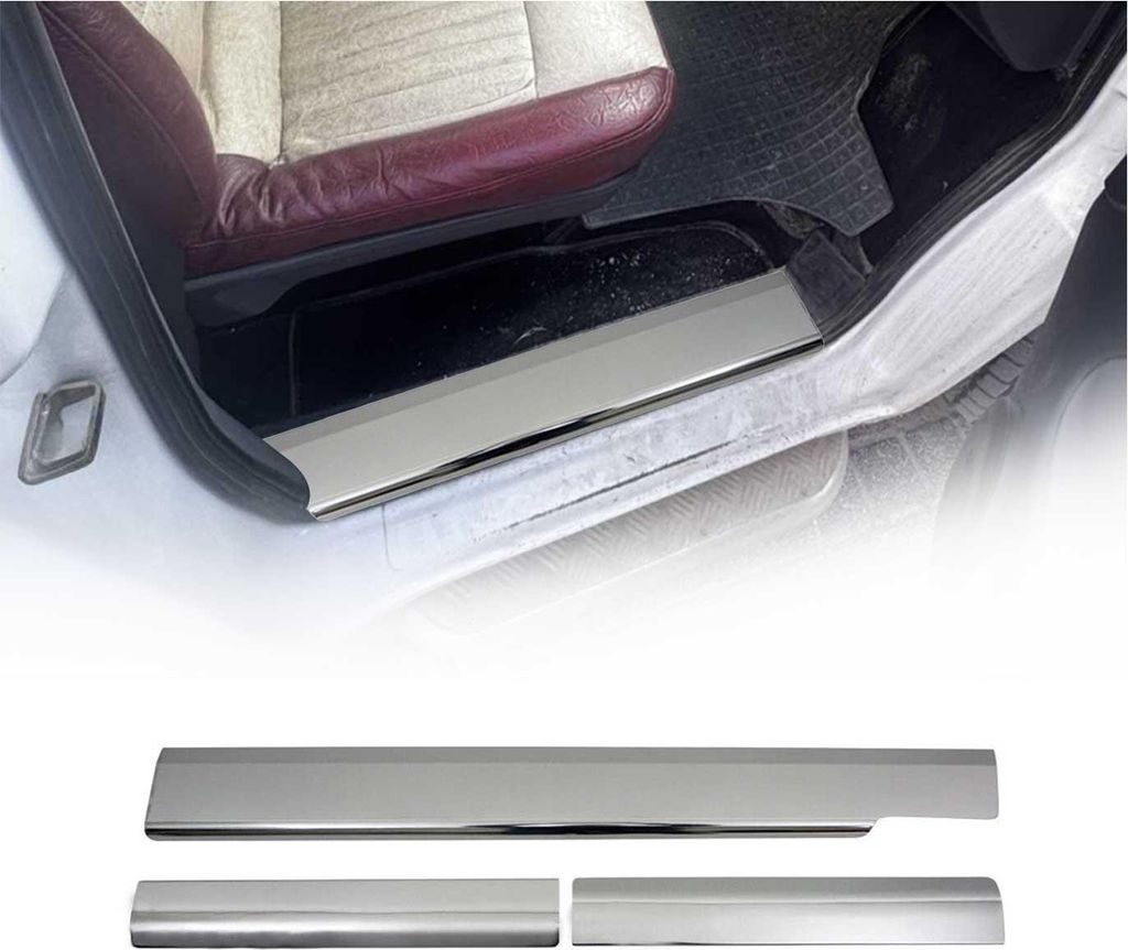 Einstiegsleisten Türschweller für Mercedes Vito W638 1996-2003 Edelstahl Chrom