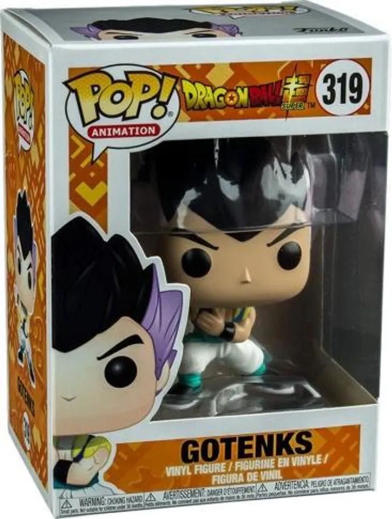 Gotenks 319 Pop! Vinyl Dragon Ball Super : Édition avec Pop Protector