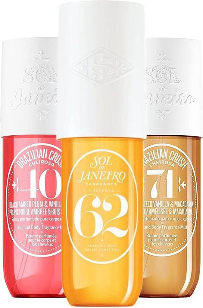 Sol de Janeiro Cheirosa Perfume Mist 3er Set Travel Size