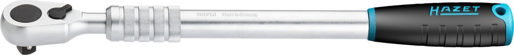 HiPer Feinzahn-Umschaltknarre 916HPLG, 1/2" (schwarz/blau, Produktbild 
