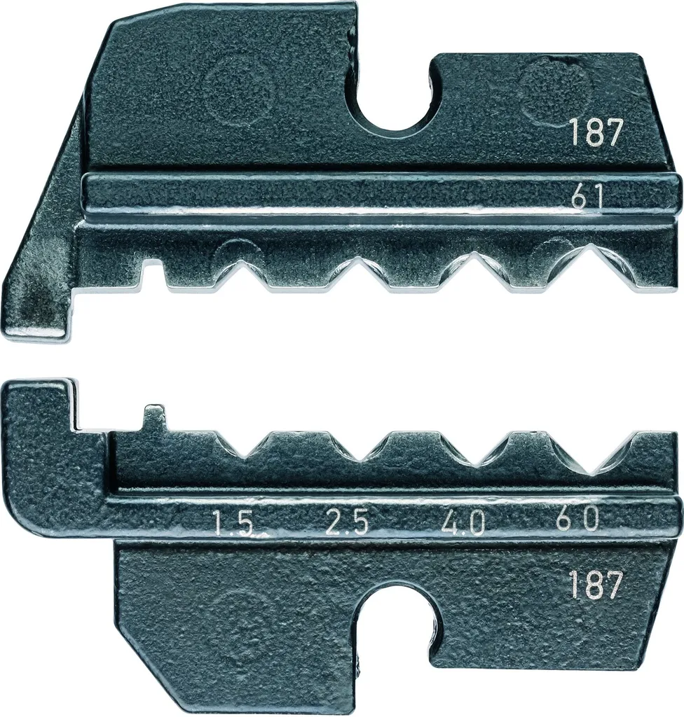 Matrices KNIPEX 97 49 61 pour sertir vos contacts tournés type Harting
