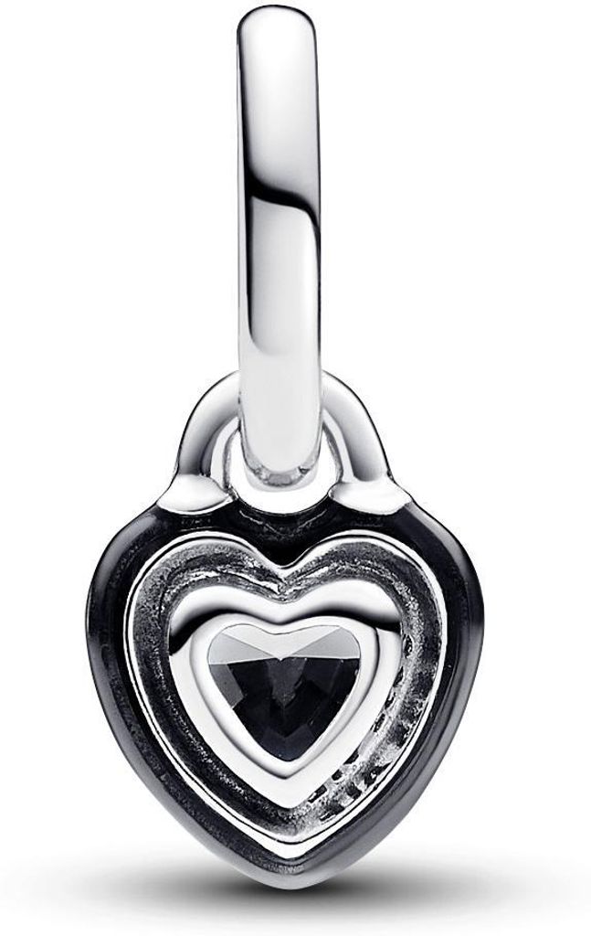Pandora ME Schwarzes Chakra Herz Mini-Charm-Anhänger 793042C01 Anhänger