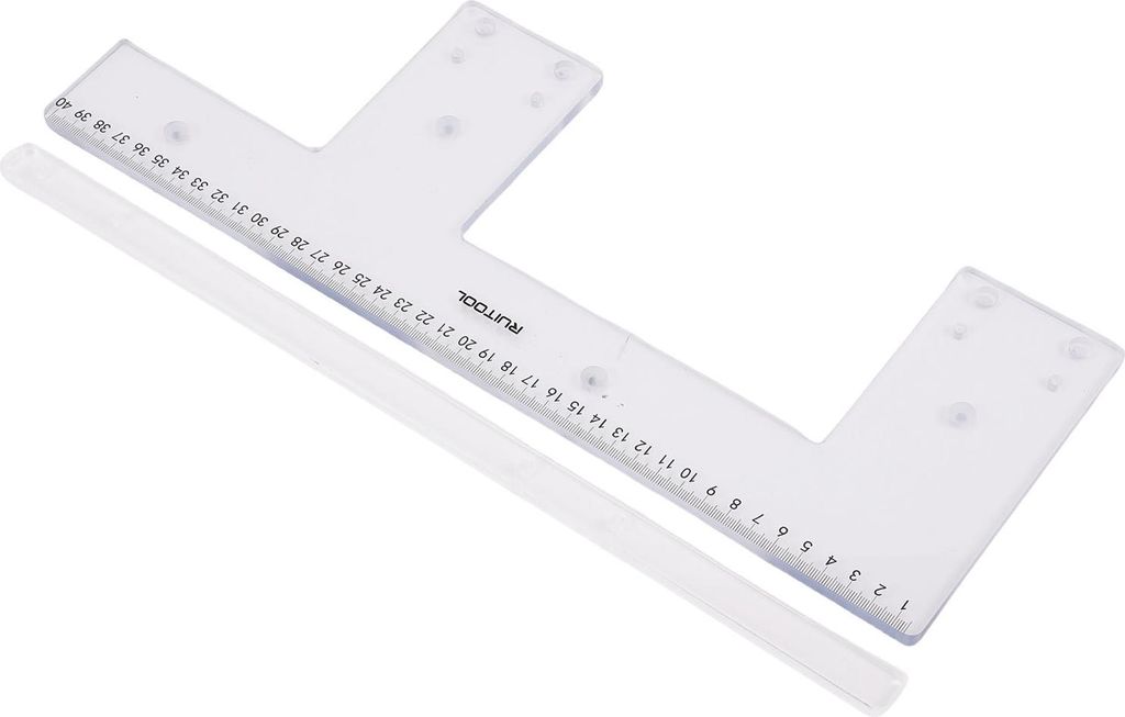 Eingebetteter Griff Slotting Template Verdeckter Schlitz PC U-förmige Nut Position für Kleiderschrank Schranktür