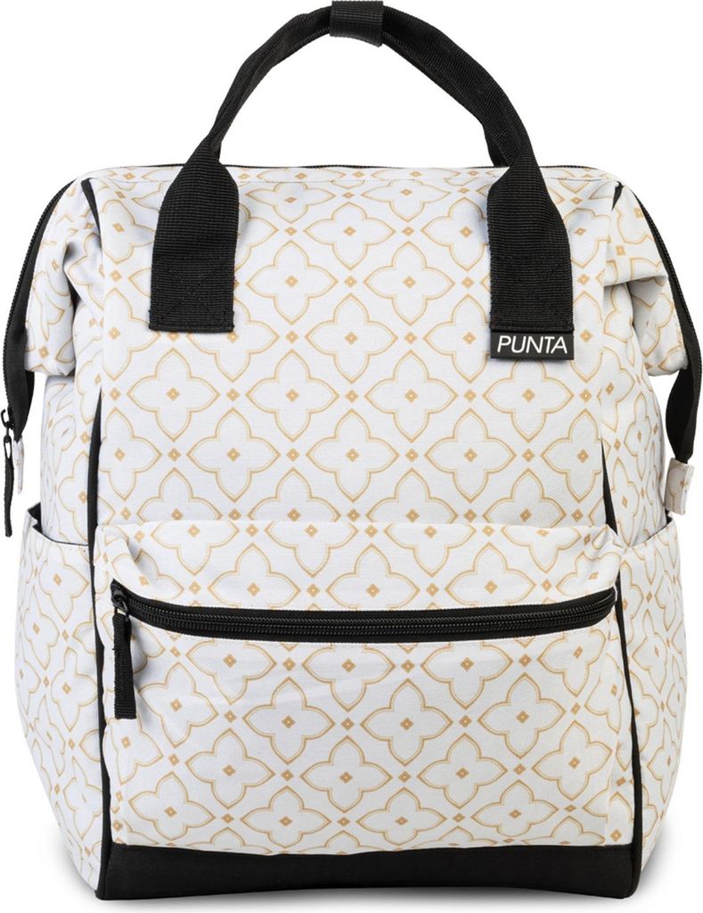 Punta City Style Doctors Bag: Weiß/Beige Produktbild 