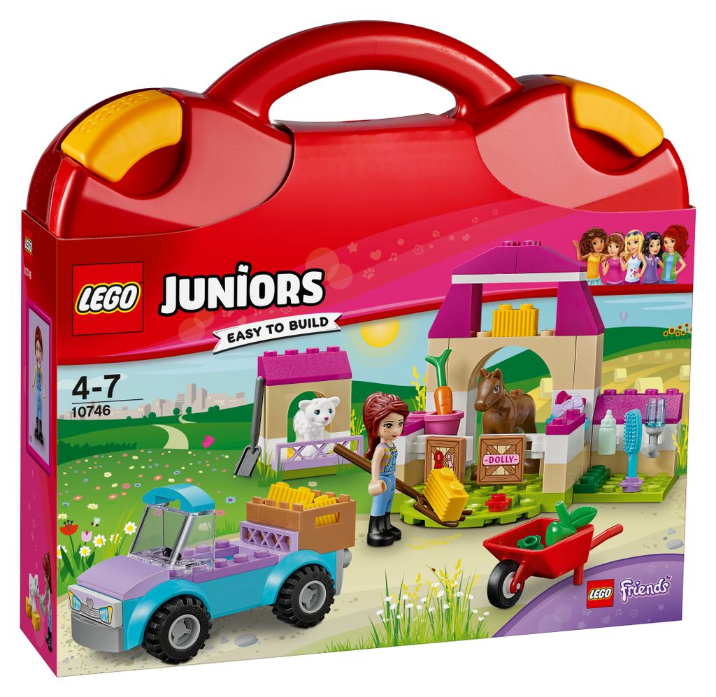 LEGO Juniors Mias Pferdestall-Koffer 10746
