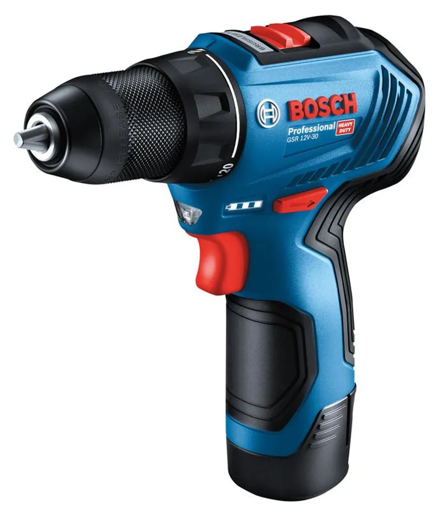 Perceuse visseuse 12V Bosch GSR 12V-30 Coffret Complet 39 Pièces Pro