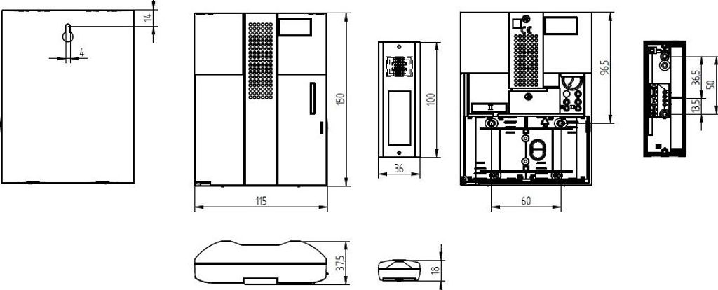 GROTHE MISTRAL 300M - Silber - Weiß - 86 dB - Kabellos - Produktbild 