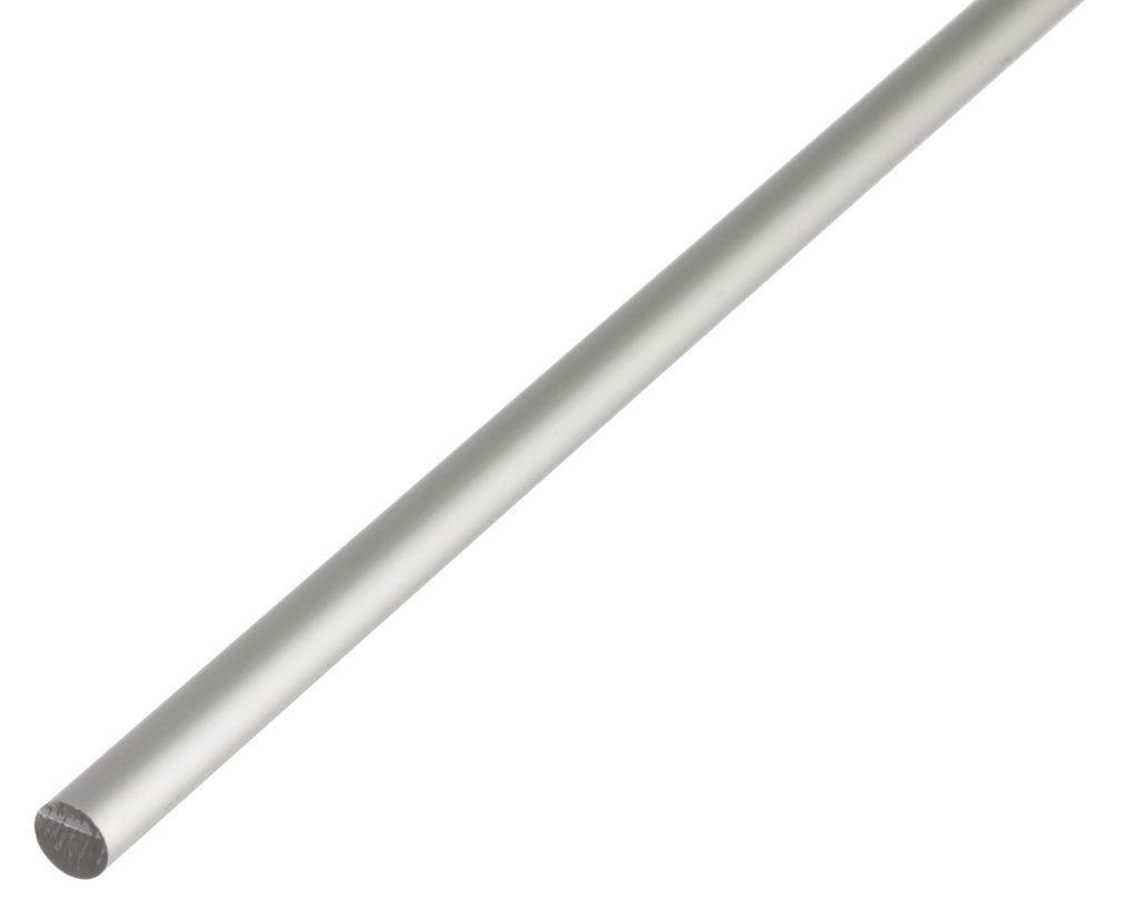 Alberts Rundstange | Aluminium, silberfarbig eloxiert | Produktbild 