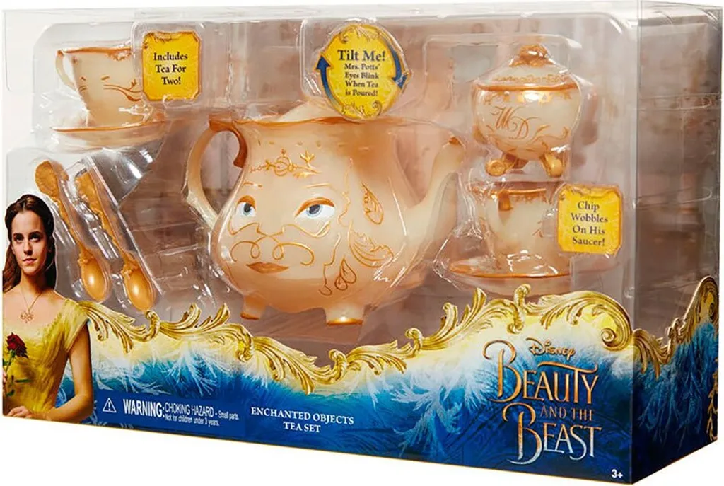 Service à thé objets enchantés pour fans de La Belle et la Bête - 2