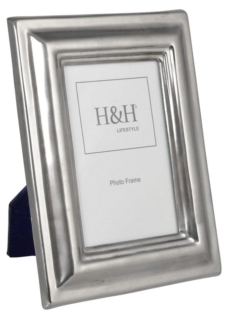 H&H Sheffield Bilderrahmen aus Messing, 22 x 17 cm