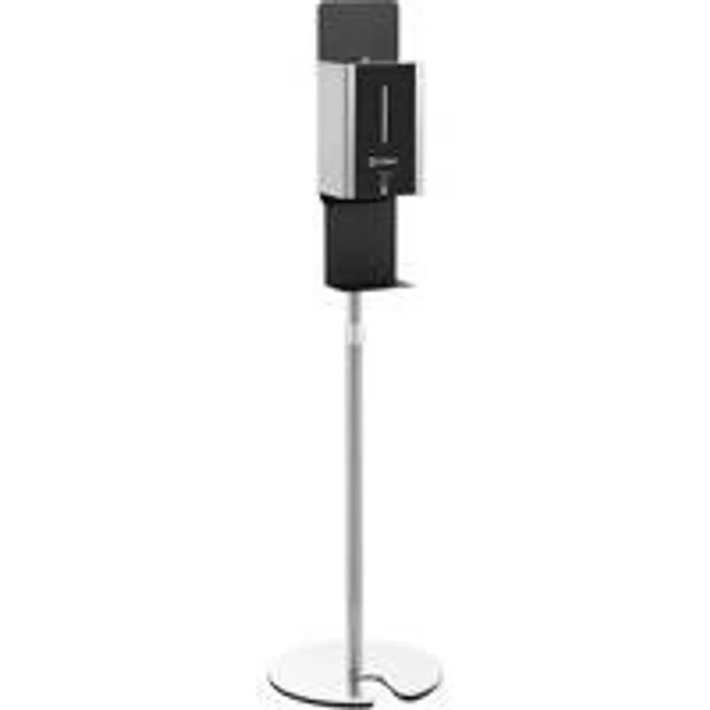 Distributeur désinfectant Physa 1L sur pied acier inoxydable et acrylique