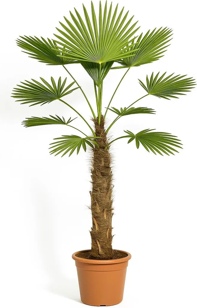 Palmier Trachycarpus wagnerianus 130cm Ultra Résistant au Froid et Vent