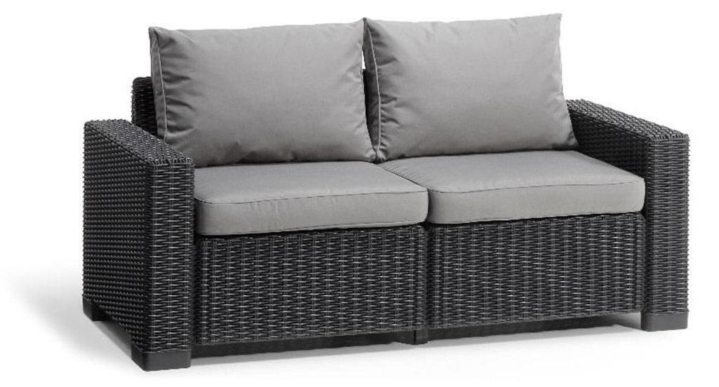 Divano 2 Posti da Giardino 141x68x71,5 cm in Resina Keter Immagine del prodotto 