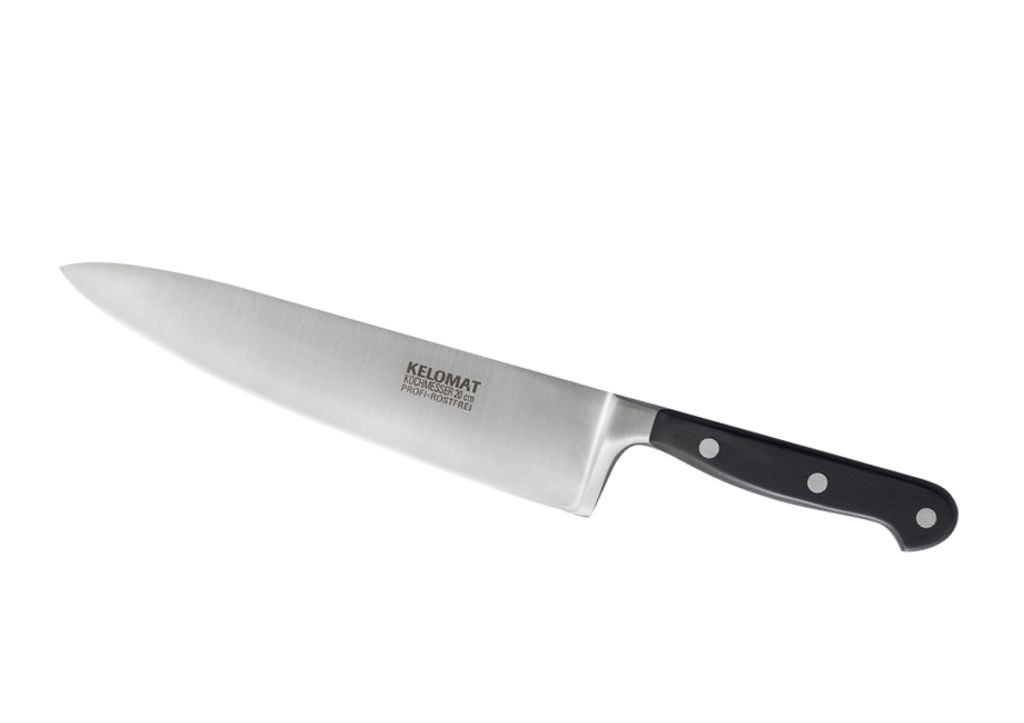 Kelomat Kochmesser 20 cm Chromstahl Profi geschmiedet Produktbild 