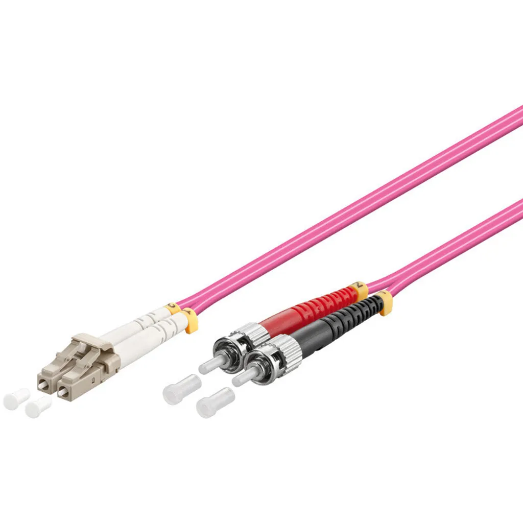 Câble fibre optique multimode LC ST 1m Violet WPC-FP4-5LCST-010 WP