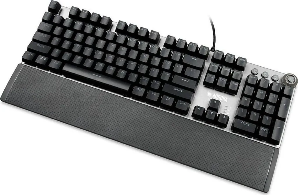 Clavier de bureau iBox Aurora K-3 USB argent pour le télétravail - 2