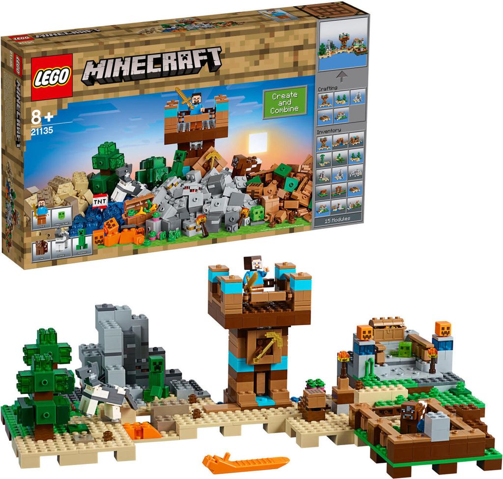 LEGO Minecraft Krabička na výrobu 2.0 | 21135 Obrázok produktu 