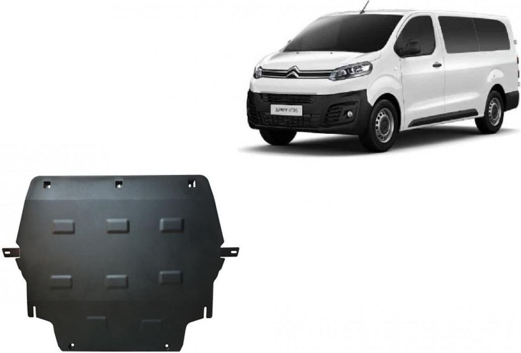 Protection anti-encastrement en acier pour moteur Citroen Image du produit 
