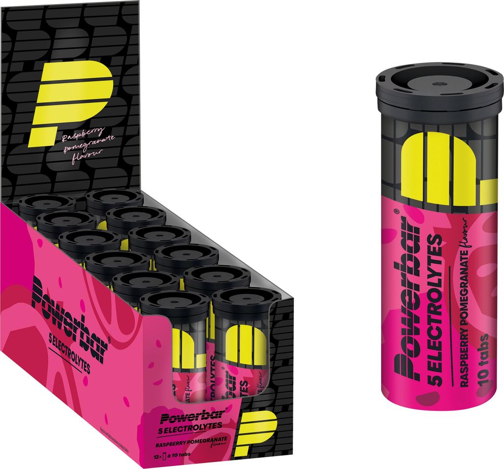 POWERBAR 5 Electrolytes Himbeere Granatapfel Brausetabletten 120 Stück