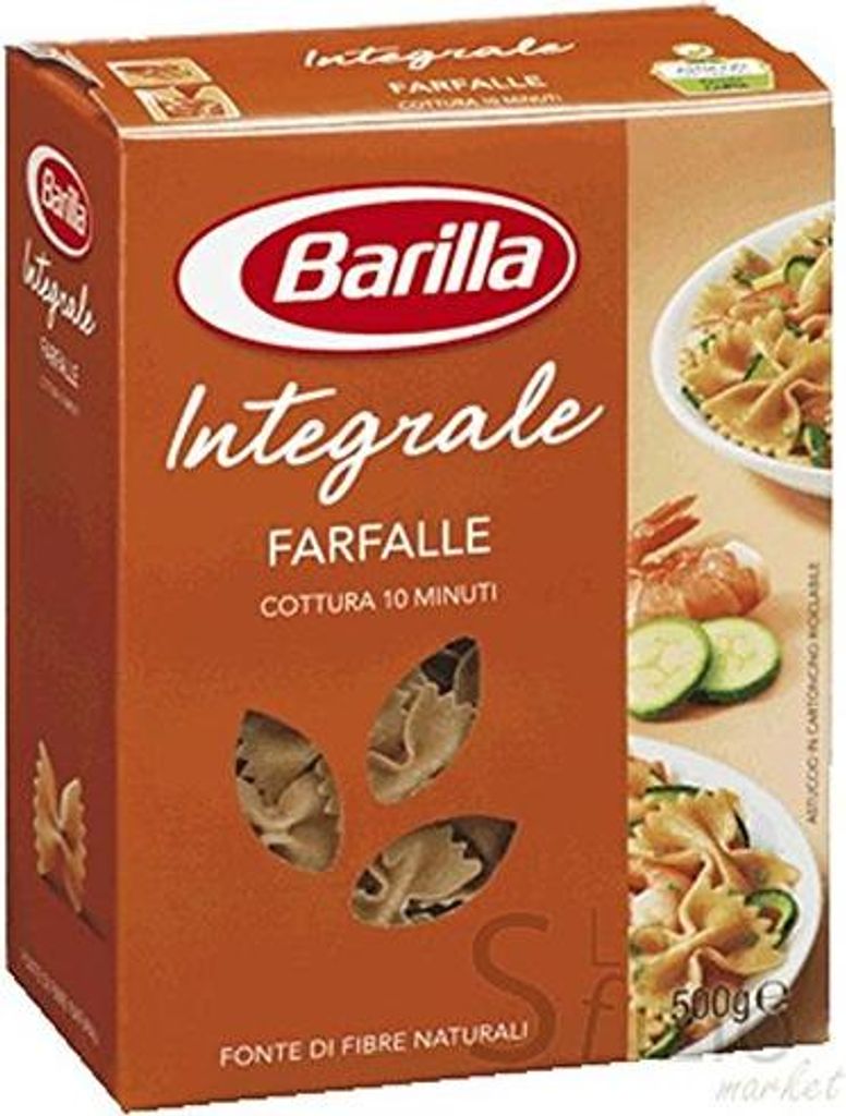 5x Pasta Barilla Farfalle integrali Vollkorn italienisch Nudeln 500g pack