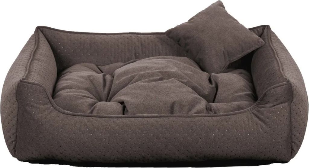COMFY rechteckiges Hundebett, braun - 130 cm x 110 cm