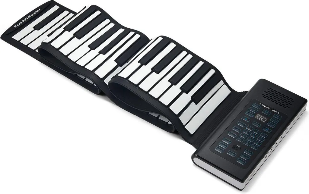 Clavier Piano Souple 88 Touches Rechargeable pour Débutants et Voyage