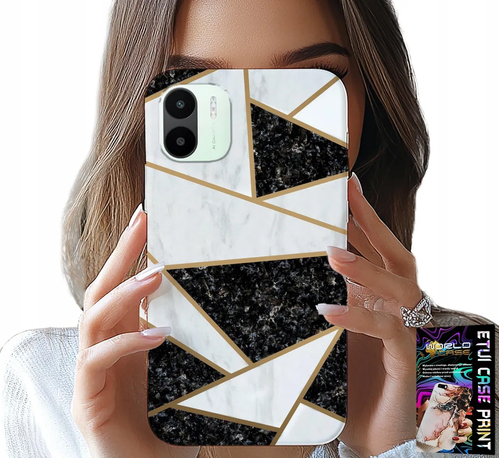 Cover Xiaomi Redmi A1 Design Moda + Pellicola Vetro Protettiva