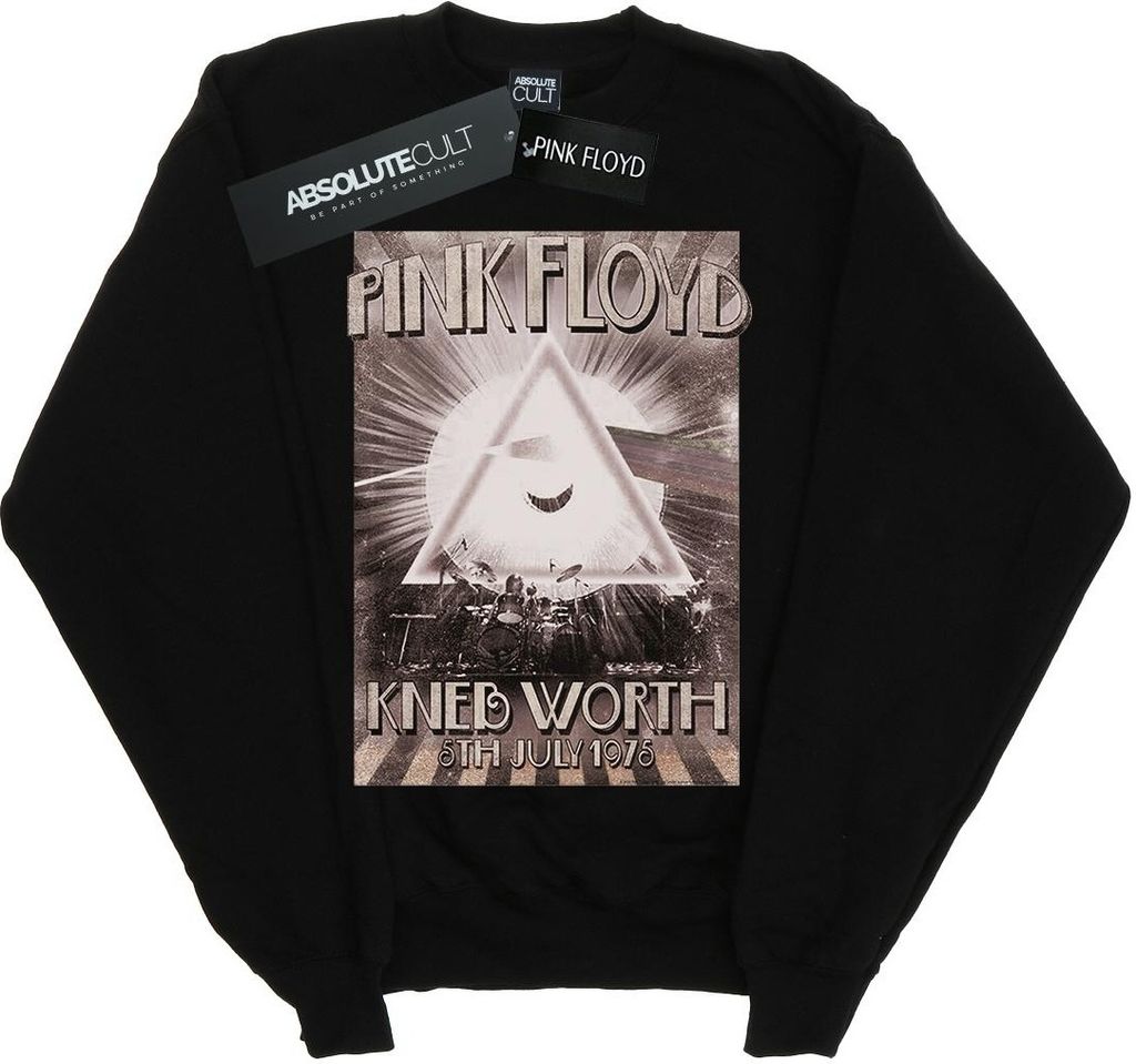 Pink Floyd - "Knebworth" Sweatshirt für Herren BI49288 (S) (Schwarz)