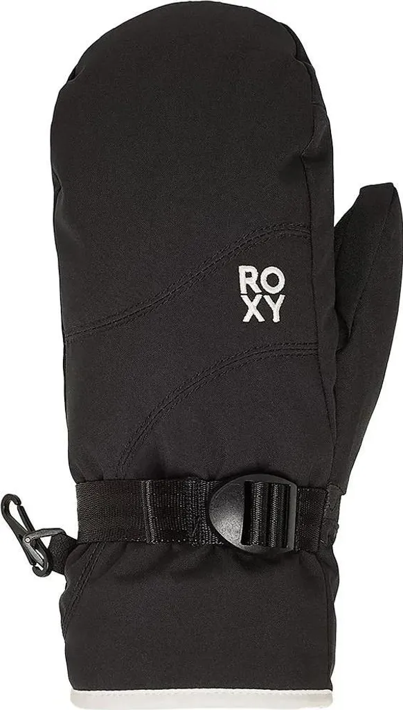 Guanti Muffola Roxy Jetty Solid Nero L Ragazza - Caldi e Asciutti