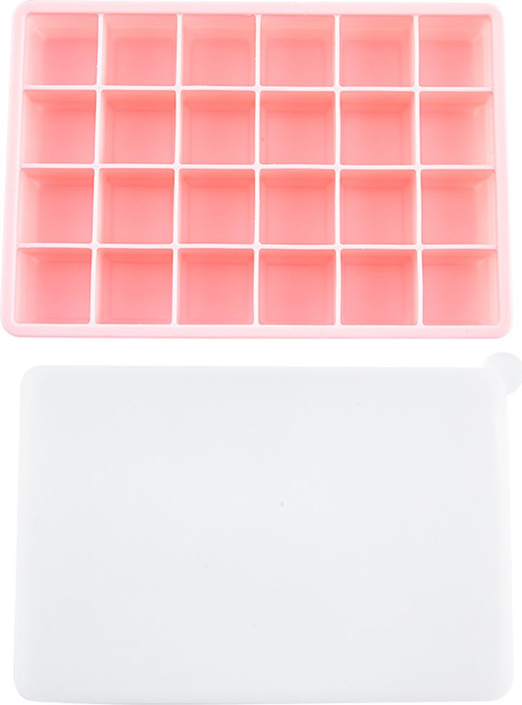 Eiswürfelschale aus Silikon mit Deckel, 15/24 Mulden, leicht zu lösen, BPA-frei, für den Sommer, Kühlschrank, Cocktail, Whiskey, Eismaschine, P...