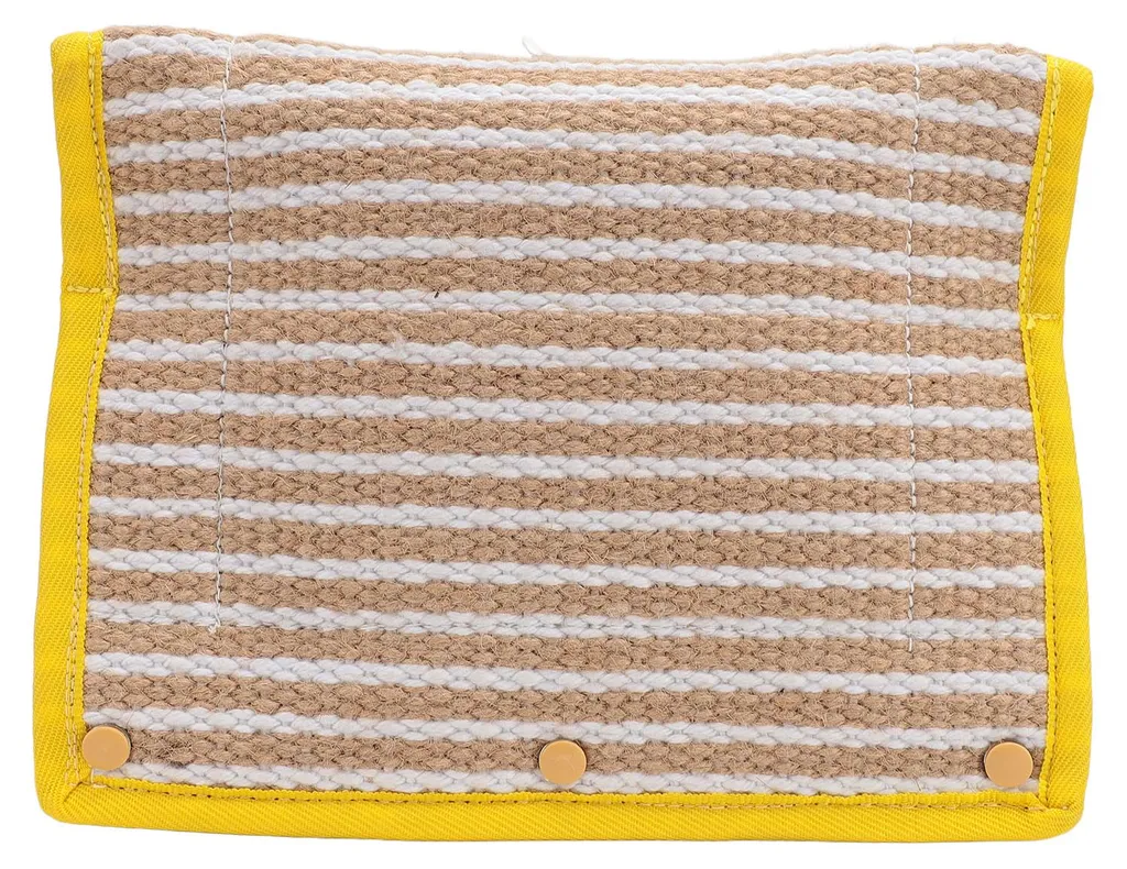 Coussin de mordant portable en jute robuste pour chiots et chiens 30cm