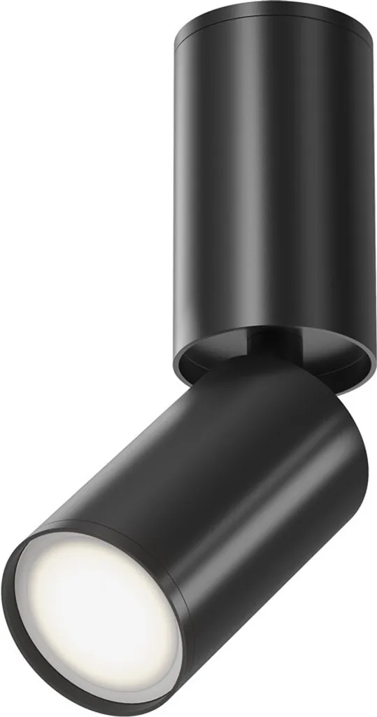 Spot en saillie design FOCUS S noir orientable Maytoni avec douille GU10
