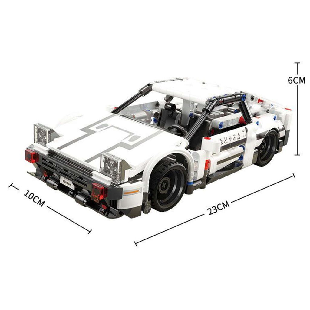 Legendární Toyota MR2 s kostkami K-box - 510 dílků, pohon Obrázek produktu 4