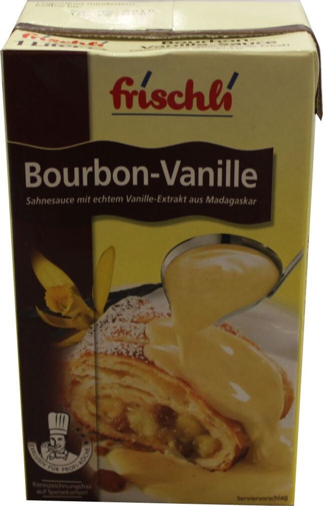 Frischli Bourbon-Vanille Sahnesauce feinstes Vanille-Aroma 1000ml