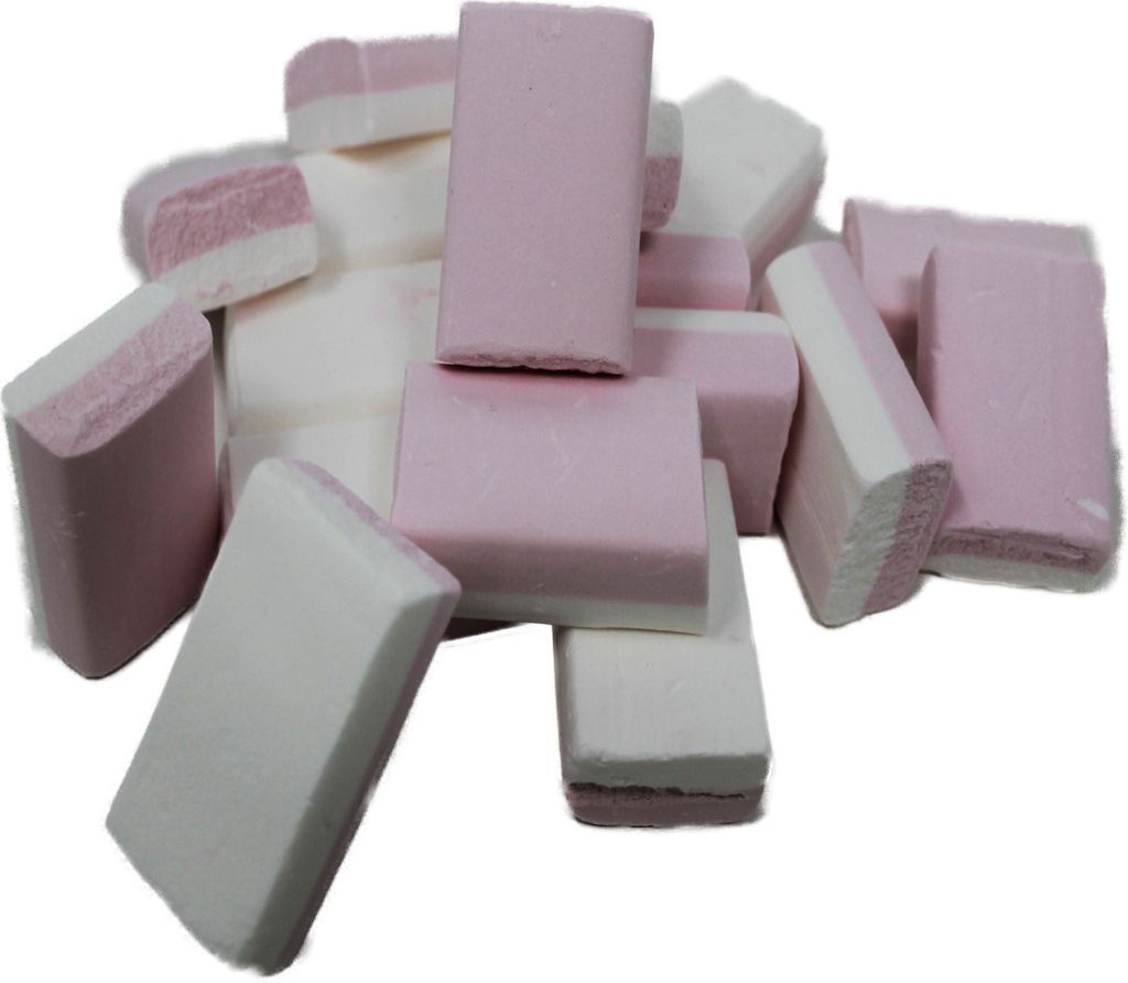 Blocs de sucre mousseux rose blanc rose jaune sucré Image du produit 