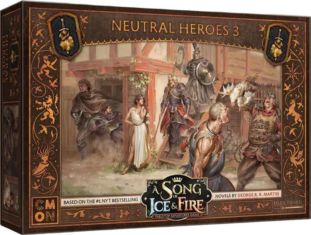 Un canto di ghiaccio e fuoco: Gioco da tavolo con miniature Immagine del prodotto 