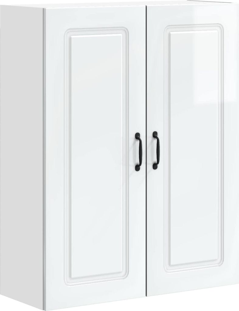 Küchenschrank Kalmar Hochglanz Weiß 80 x 31 x 100 cm