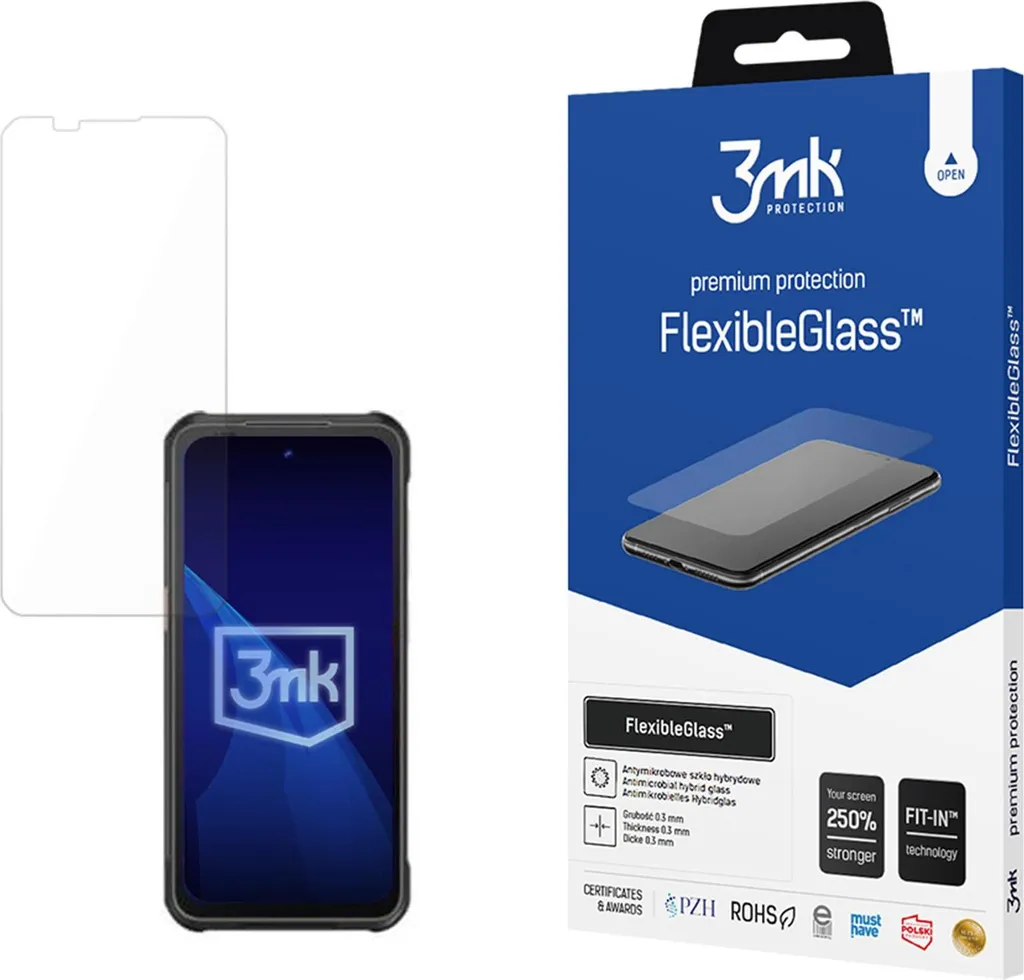 3mk FlexibleGlass per P10 Rugged | Il Vetro che Non Si Rompe Mai