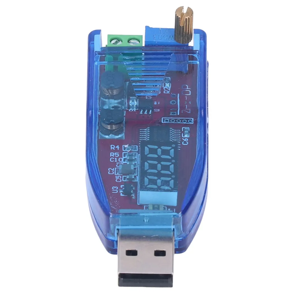 Modulo Alimentazione USB Regolabile - Convertitore DC-DC Buck Boost - 3