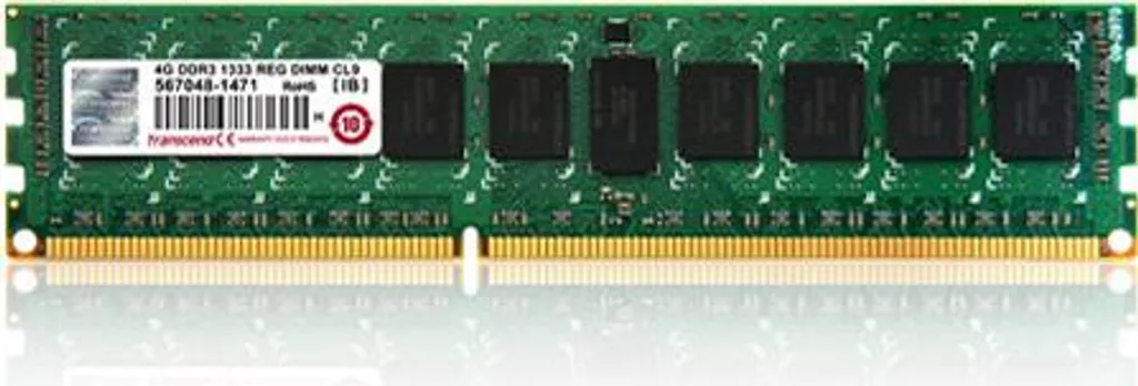 RAM Transcend 8Go DDR3 1600MHz ECC Registered CL11 Basse Consommation
