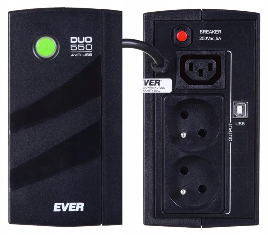 Usv Ever Duo 550 Pl Avr Usb (T/Davrto-000K55/01) Produktbild 