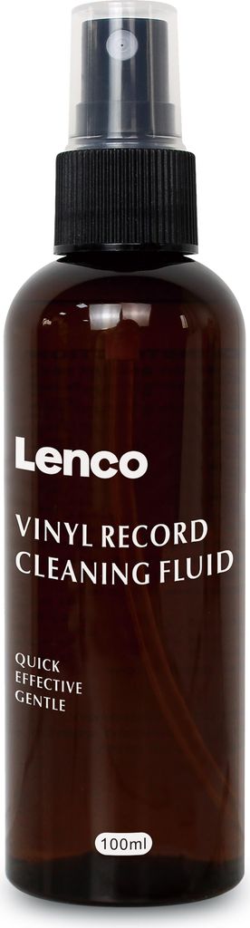 LENCO TTA-6IN1 - 6-in-1 Plattenspieler-Zubehörset - Deluxe-Set für Schallplattenreinigung - Hochwertiges Holz